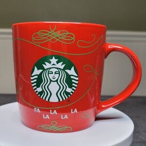 2020 Starbucks Fa La  La Holiday 12oz Mug